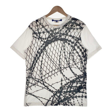 JUNYA WATANABE COMME des GARCONS MAN ジュンヤワタナベ コムデギャルソンオム 17SS 有刺鉄線 プリントTシャツ ホワイト WS-T002 Size M 福生店