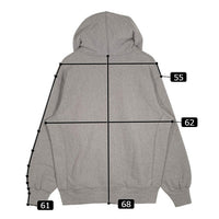 SUPREME シュプリーム 20AW Cross Box Logo Hooded Sweatshirt クロスボックスロゴ スウェットパーカー グレー Size M 福生店