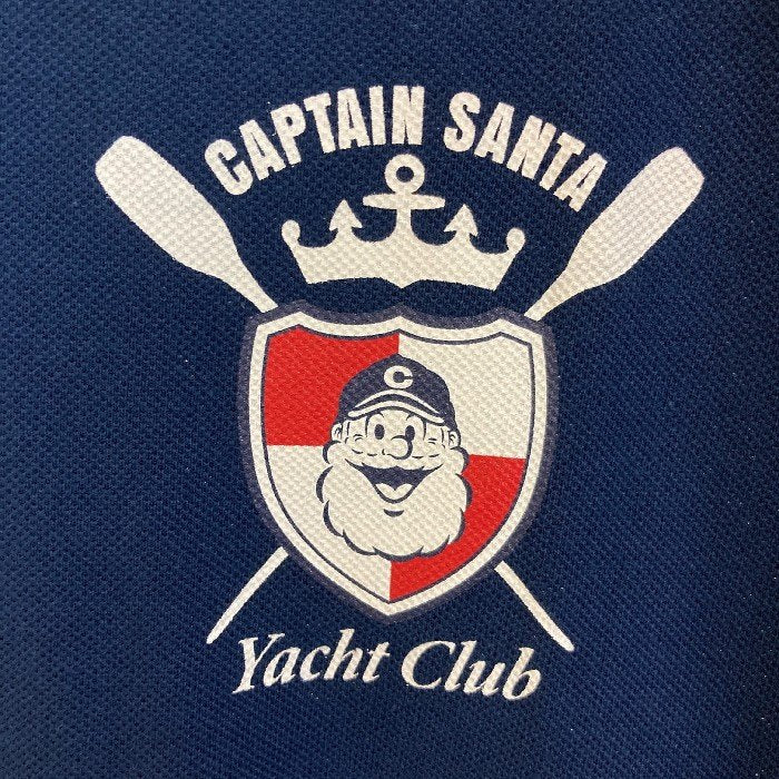 CAPTAIN SANTA キャプテンサンタ ポロシャツ ネイビー sizeXL 瑞穂店