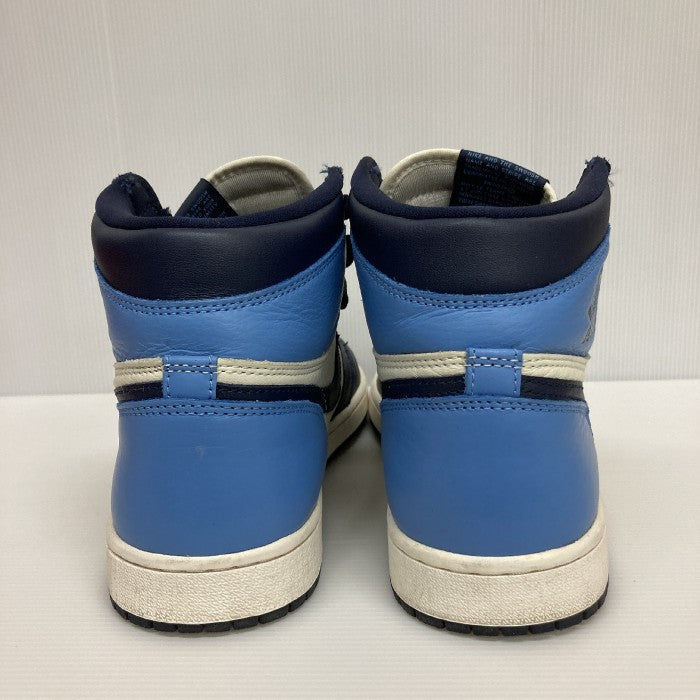 NIKE ナイキ AIR JORDAN 1 RETRO HIGH OG OBSIDIAN  エアジョーダン1 レトロ ハイ スニーカー 555088-140 オブシディアンブルー size27.5cm 瑞穂店