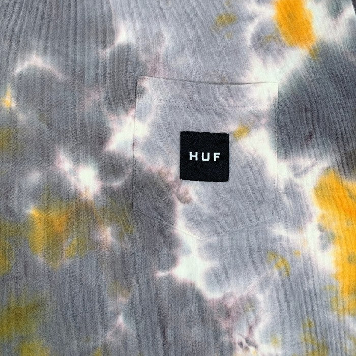 HUF ハフ タイダイ ロングスリーブTシャツ ポケット Size M 福生店