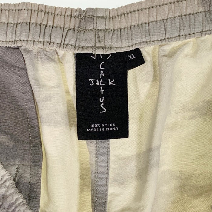 CACTUS JACK カクタスジャック Trails Nylon Shorts ナイロン ショートパンツ ホワイト グレー Size XL 福生店