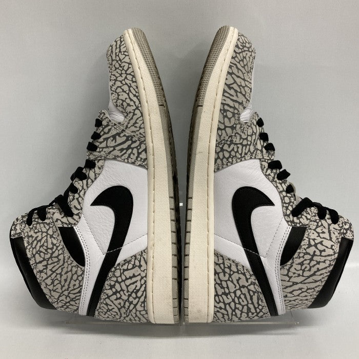 NIKE ナイキ AIR JORDAN 1 RETRO HIGH OG エアジョーダン1レトロハイ ホワイトセメント DZ5485-052 Size 28.5cm 瑞穂店