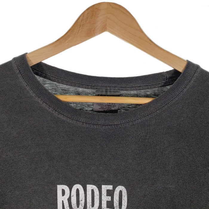 Travis Scott トラヴィススコット RODEO TOUR L/S Tee ロングスリーブTシャツ 加工 チャコールグレー Size XL 福生店