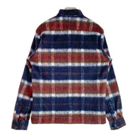 Tommy Hilfiger トミーヒルフィガー Shadow Check Overshirt Desert Sky Multi モヘア チェックシャツ ネイビー/レッド sizeS 瑞穂店