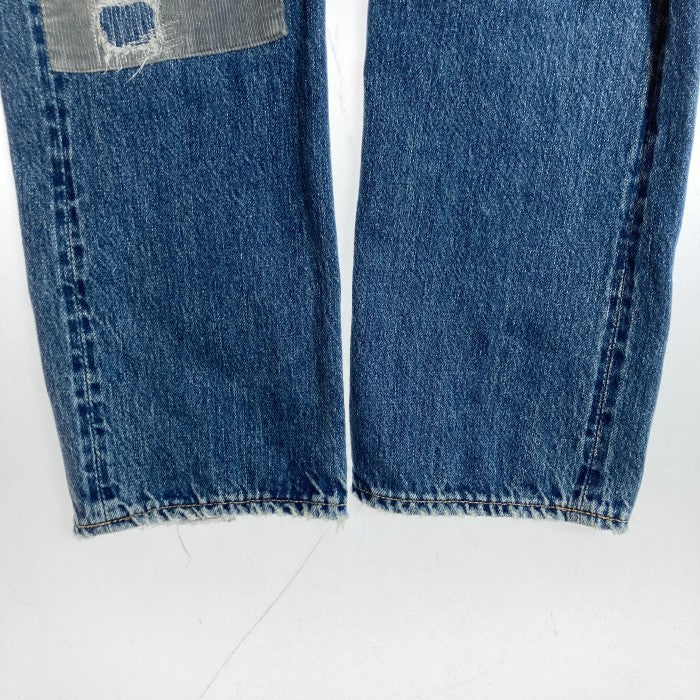 HYSTERIC GLAMOUR ヒステリックグラマー NOBU 加工 リメイク デニムパンツ インディゴブルー size32 瑞穂店