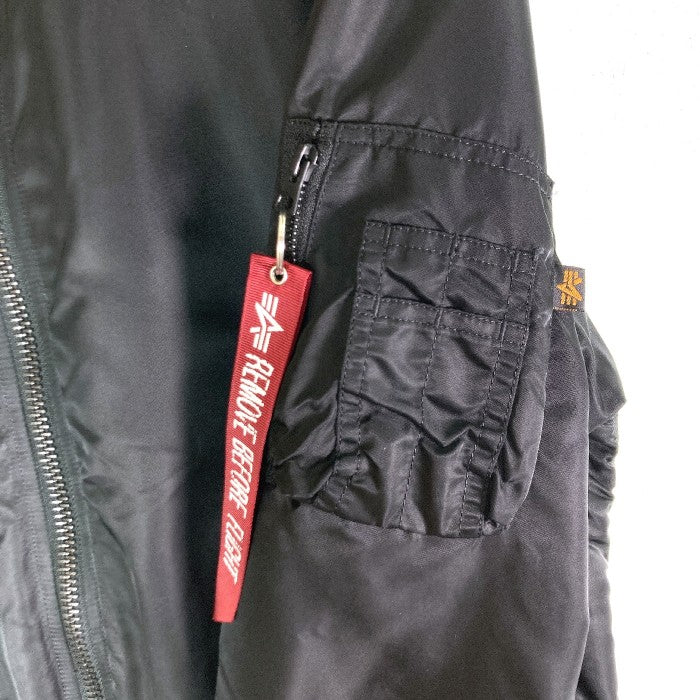 ALPHA INDUSTRIES×EMODA アルファインダストリーズ×エモダ MA-1 フライトジャケット ブラック sizeS 瑞穂店