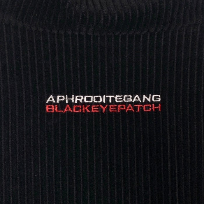 BlackEyePatch ブラックアイパッチ Aphrodite Gang Holdings アフロディーテ コーデュロイ ジップアップジャケット ブラック Size XXL 福生店