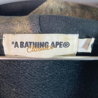 A BATHING APE ア・ベイジング・エイプ スター総柄 フルジップ パーカー ブラック×ゴールド sizeXL 瑞穂店