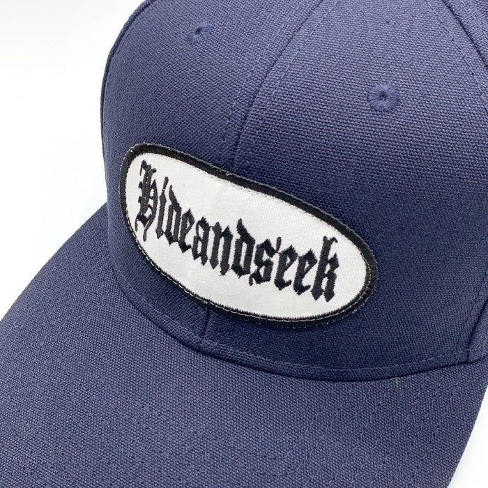 HIDEANDSEEK ハイドアンドシーク OX TRACKER CAP トラッカーキャップ ネイビー 福生店