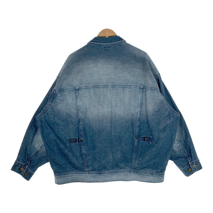 MFC STORE エムエフシーストア 22SS Lee リー Denim Fatigues Jacket デニムファティーグジャケット インディゴ Size XL 福生店