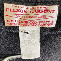 FILSON GARMENT フィルソンガーメント Wool Vest ウールベスト ダークグレー size38 瑞穂店