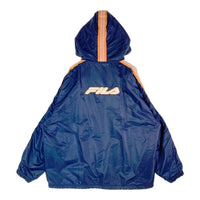 FILA フィラ ナイロン ジャケット 90's オールド ネイビー sizeXL 瑞穂店