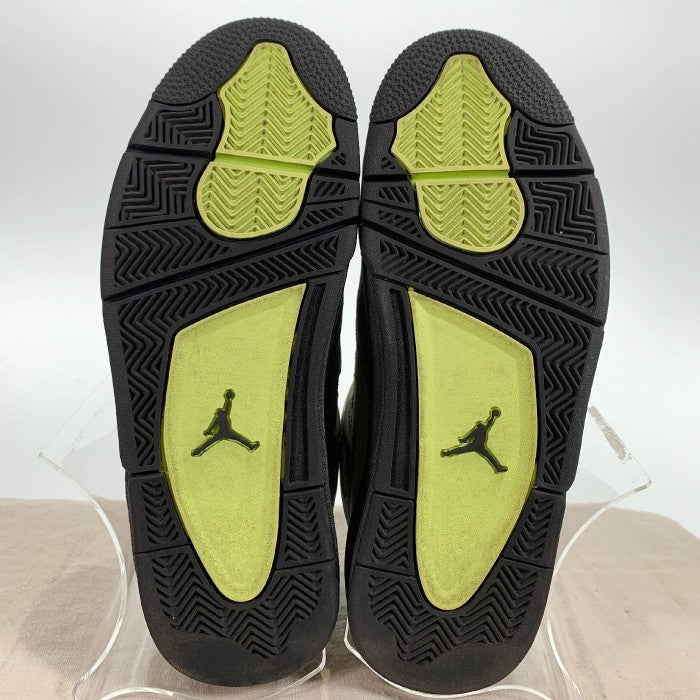 AIR JORDAN 4 RETRO SE エアジョーダン4レトロ 95NEON ネオン CT5342-007 Size 27.5cm 福生店