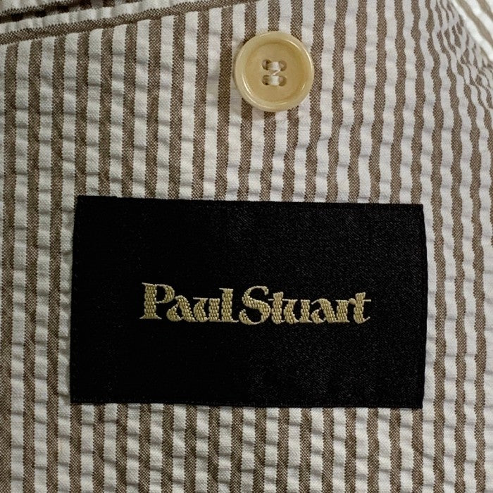 Paul Stuart ポールスチュアート シアサッカー 2B テーラードジャケット Size 50 福生店