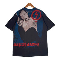 Marilyn Manson マリリンマンソン 2020 BOOTLEG TEES プリントTシャツ ブラック Size - 福生店