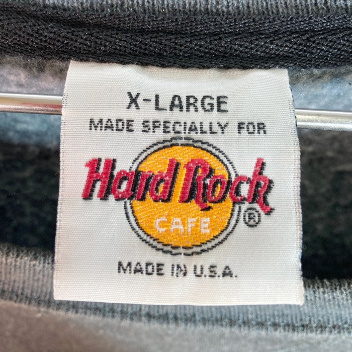 Hard Rock CAFE  ハードロックカフェ HAWAII ハワイ 刺繍ロゴ スウェット トレーナー グレー sizeXL 瑞穂店