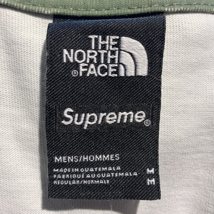 SUPREME シュプリーム 21SS THE NORTH FACE ノースフェイス Pigment Printed Pocket Tee ピグメントプリント ポケットTシャツ オリーブ 並行品 Size M 福生店