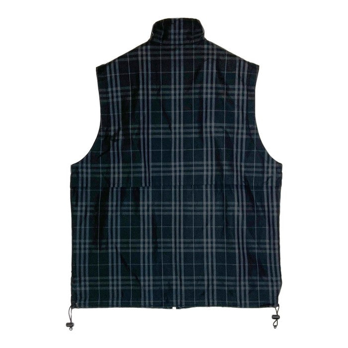 BURBERRY GOLF　バーバリーゴルフ ジップアップベスト bfp77-020-09 ブラック sizeL 瑞穂店