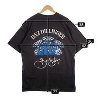 Daz Dillinger × Rap Made ラップメイド official T-shirt プリントTシャツ ブラック ステッカー付 Size  XXL 福生店