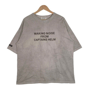CAPTAINS HELM キャプテンズヘルム 22SS MNF BANDANA TEE プリント バックバンダナ Tシャツ グレー Size L 福生店
