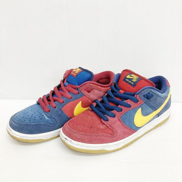 NIKE ナイキ SB DUNK LOW BARCELONA ダンク ロー バルセロナ スニーカー ネイビー バーガンディー size26cm 瑞穂店