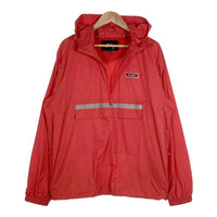 STUSSY ステューシー Contrast Ripstop Anorak コントラストリップストップ アノラック ナイロンジャケット リフレクター レッド Size L 福生店