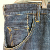 DENIM BY VANQUISH & FRAGMENT デニムバイヴァンキッシュフラグメント クロップドデニムパンツ VFP5015 インディゴ size34 瑞穂店