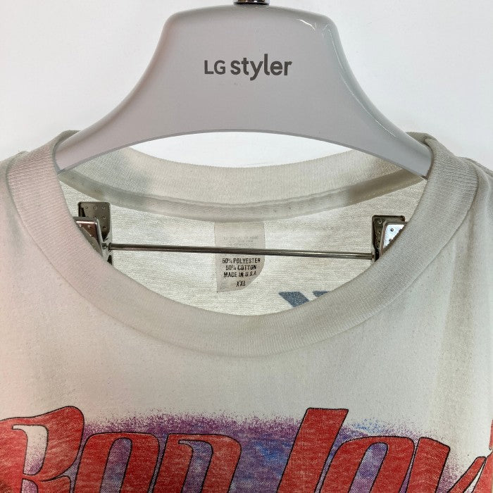 BON JOVI ボン・ジョヴィ US古着 USA製 80s バンドTシャツ ホワイト sizeXXL 瑞穂店
