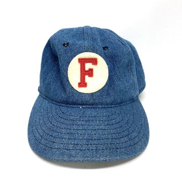 EBBETS FIELD エベッツフィールド デニム キャップ ワッペン 帽子 インディゴ size7・3/8 瑞穂店