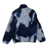 SUPREME シュプリーム 21AW THE NORTH FACE ノースフェイス Bleached Denim Print Fleece Jacket ブリーチデニムプリント フリースジャケット インディゴ NA52100I Size S 福生店