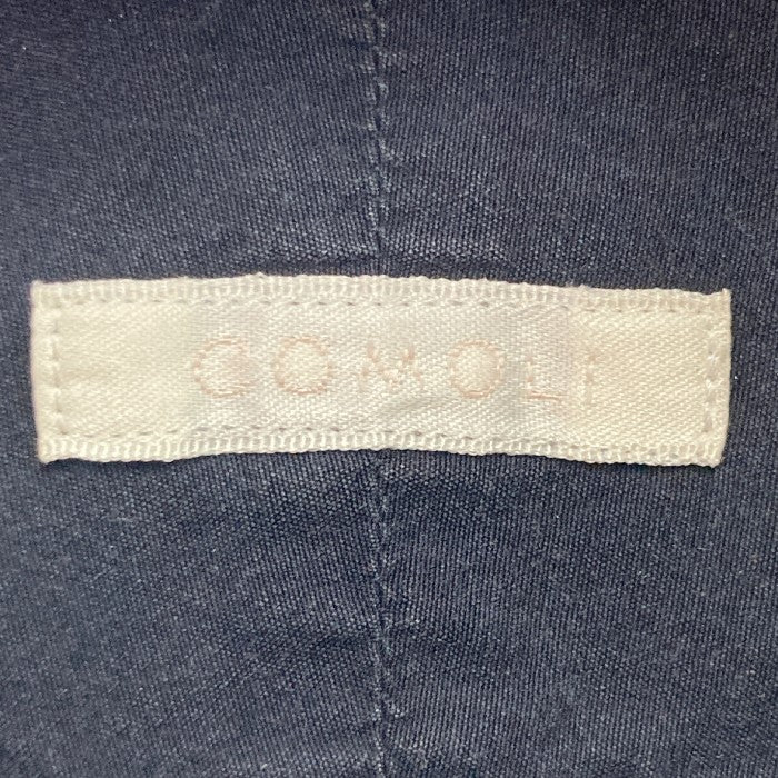 COMOLI コモリ 16SS コットンシャツ ブラック size0 瑞穂店