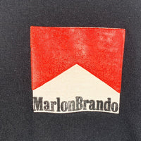 Cloney クロニー Marlon Brando マーロンブランド ラバープリント プルオーバースウェットパーカー ブラック Size L 福生店