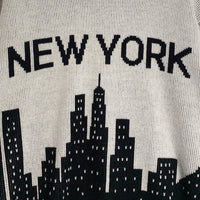 SUPREME シュプリーム 20SS New York Sweater ニューヨーク セーター アクリル ホワイト Size L 福生店