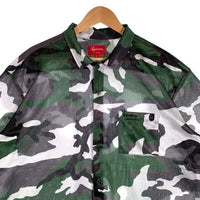 SUPREME シュプリーム 20AW Camo Mesh S/S Shirt カモ メッシュ ショートスリーブシャツ カモフラージュ Size XL 福生店