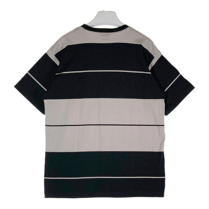 WTAPS ダブルタップス 19SS VATOS SS/TEE.COTTON 191ATDT-CSM31 バトス ショートスリーブ Tシャツ ブラック ボーダー　size:X 01 瑞穂店