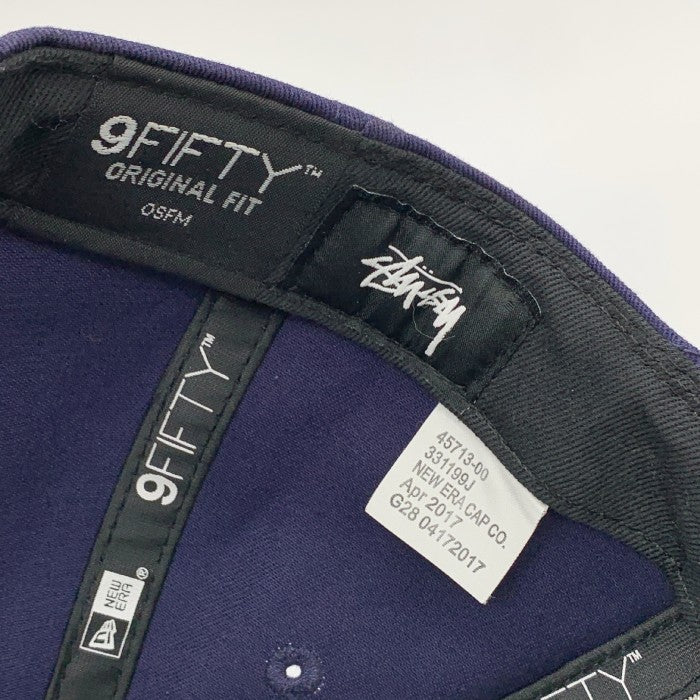 STUSSY ステューシー New Era 9FIFTY SNAPBACK ニューエラ スナップバック キャップ ネイビー 福生店