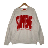 SUPREME シュプリーム 21AW Cities Arc Crewneck シティ アーチ クルーネック トレーナー グレー Size XL 福生店