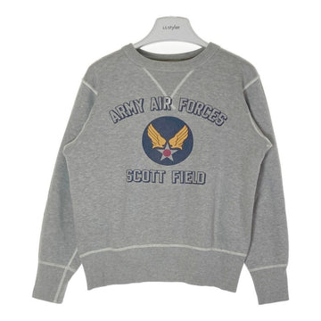 BUZZ RICKSON'S バズリクソンズ ARMY AIR FORCE プリントスウェット グレー sizeS 瑞穂店
