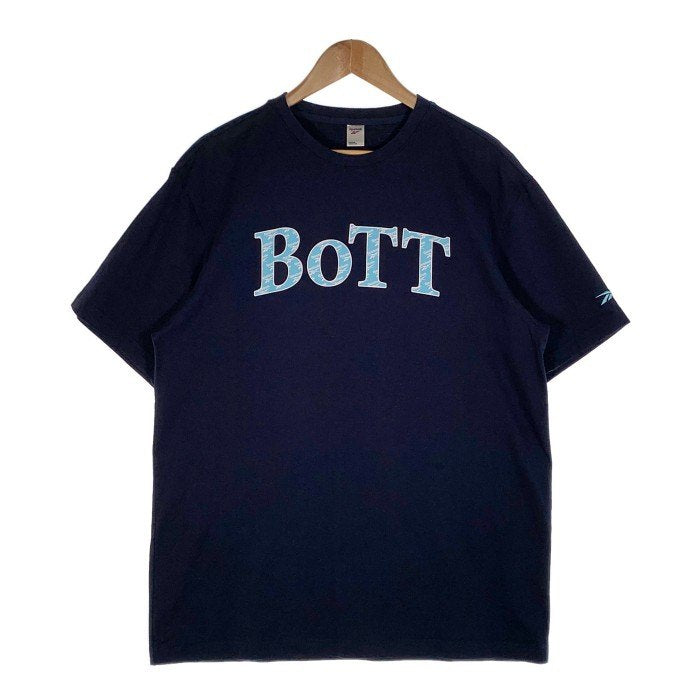 Reebok リーボック BoTT ボット S/S TEE プリント Tシャツ ネイビー HR3136 Size XO 福生店