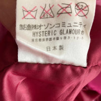 HYSTERIC GLAMOUR ヒステリックグラマー サテン キルティング 刺繍 トートバッグ ピンク 瑞穂店
