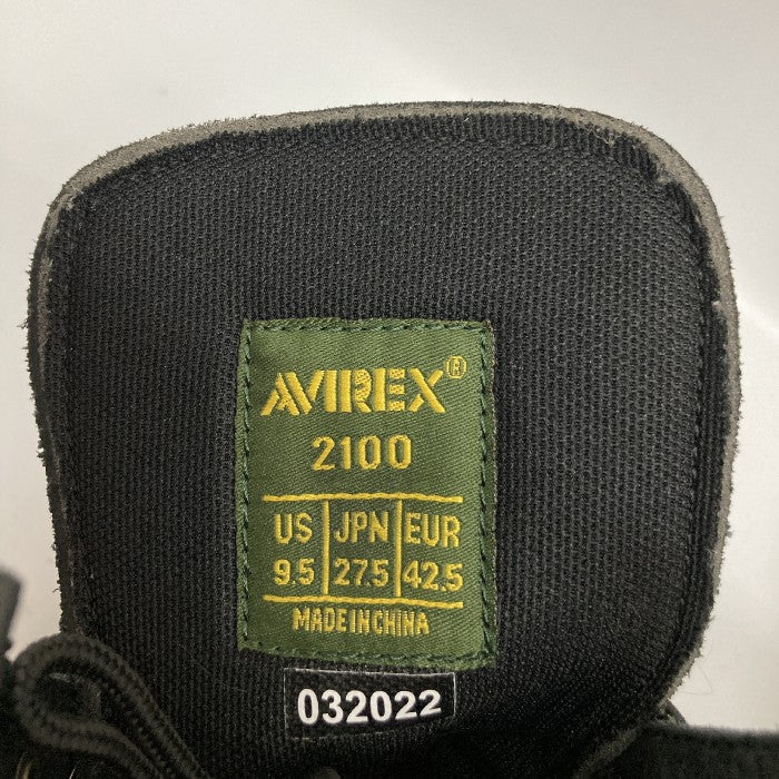 AVIREX アヴィレックス ブーツ YAMATO AV2100 ヤマト バイカーブーツ ブラック BLACK size27.5cm 瑞穂店