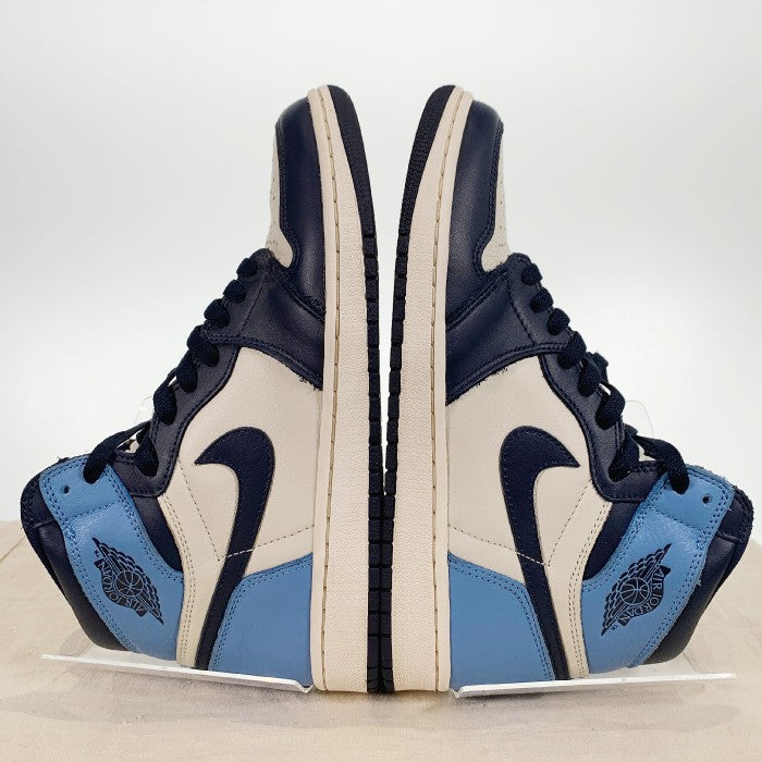 AIR JORDAN 1 RETRO HIGH OG エアジョーダン1レトロハイ OBSIDIAN オブシディアン 555088-140 並行品 Size 26.5cm 福生店