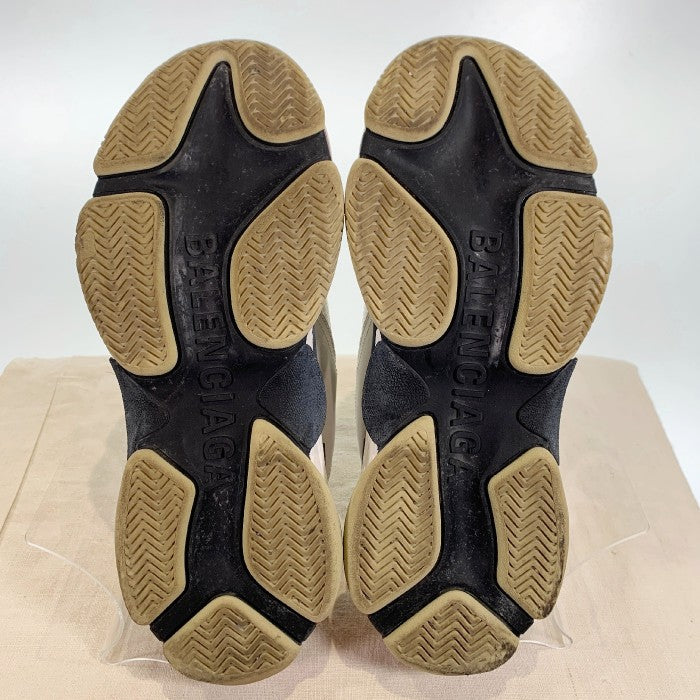 BALENCIAGA バレンシアガ Triple S トリプルエス スニーカー ホワイト ブラック レッド 533882 Size 28.5cm 福生店