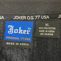 JOKER BRAND ジョーカーブランド ベースボールシャツ ブラック sizeXL 瑞穂店