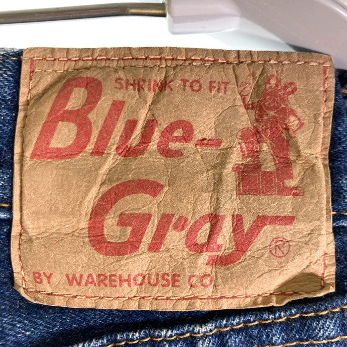 WAREHOUSE ウエアハウス BLUE&GRAYブルーアンドグレー デニムパンツ ブルー size32 瑞穂店