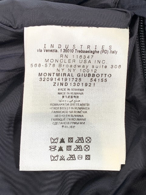 MONCLER モンクレール MONTMIRAL JACKET モンミラル ダウンジャケット ネイビー Size 1 福生店