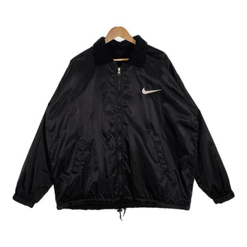 90's NIKE ナイキ リバーシブル ナイロンジャケット ブラック 韓国製 Size L 福生店