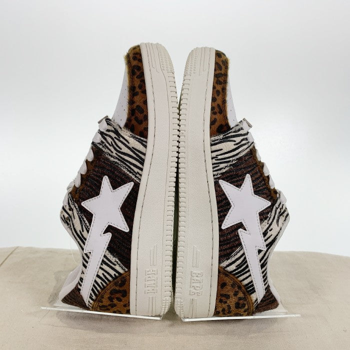 BAPE STA ベイプスタ ANIMAL MIX BAPE STA LOW M2 アニマルミックス ローカット スニーカー Size 26.5cm 福生店