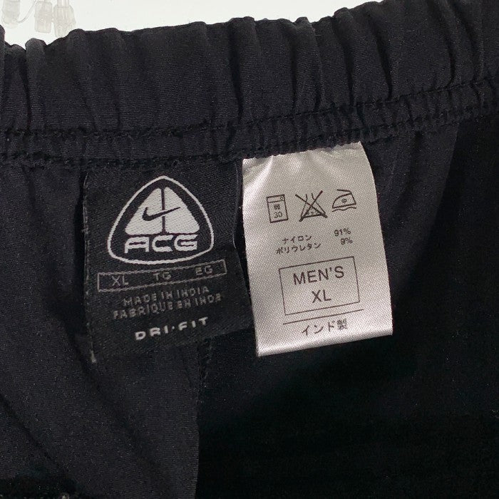 NIKE ACG ナイキ ナイロン スキーパンツ ブラック オールド Size L